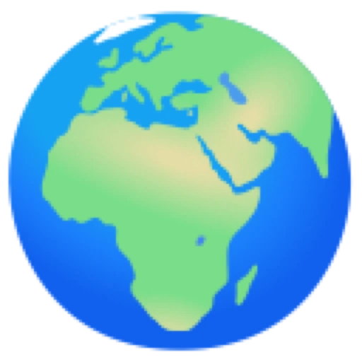 Noto Emoji 官方地球表情矢量素材